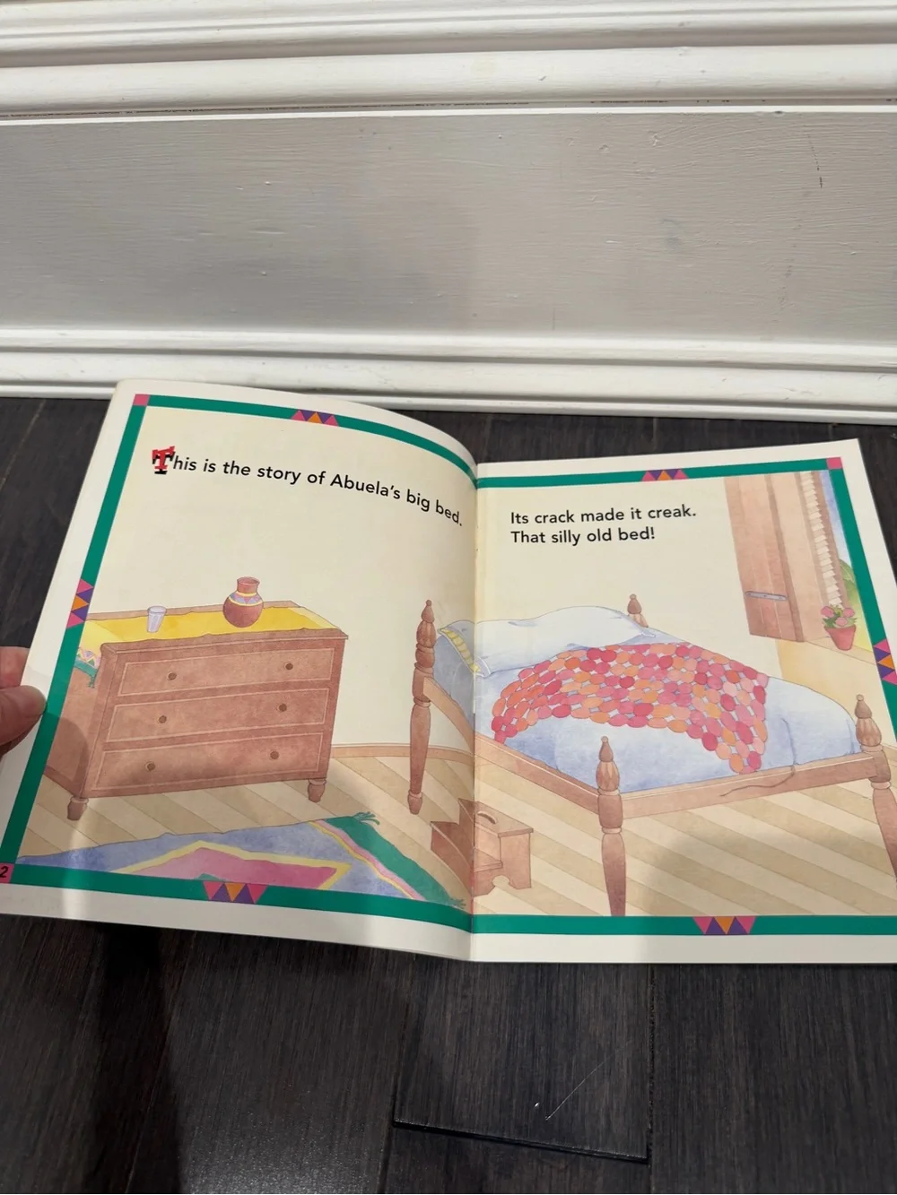 Abuela's Big Bed Illustrated Children's Paperback Soft Cover Puerto Rican Book